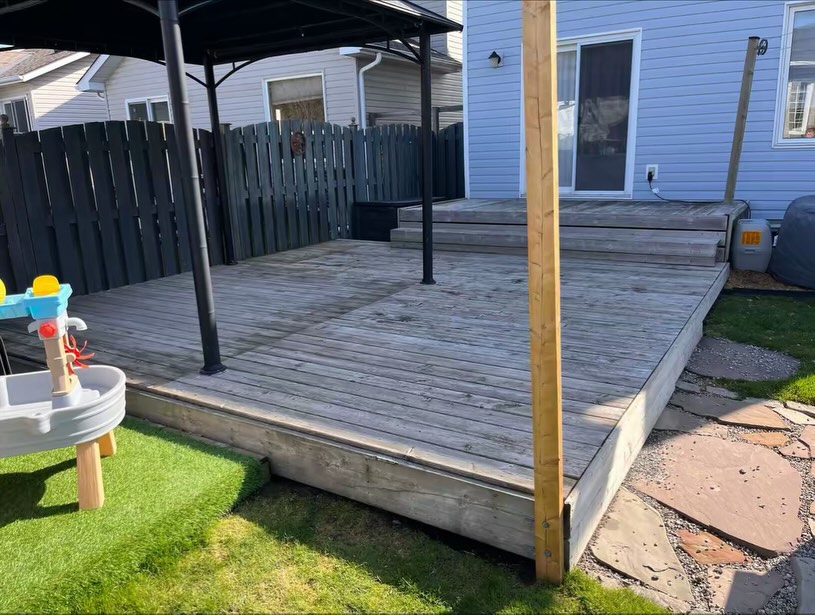 Custom deck build - Before