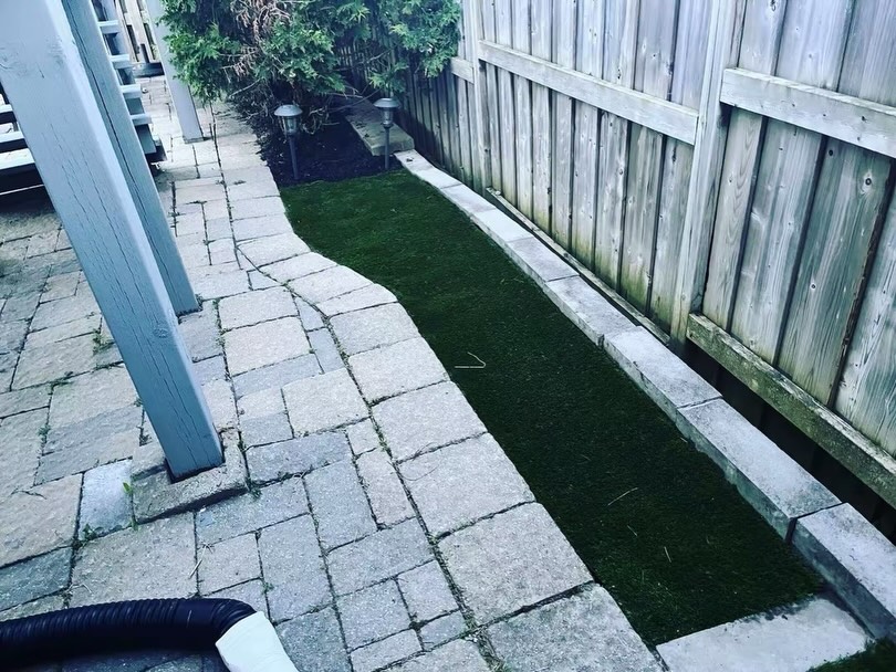 Sidewalk interlock - After